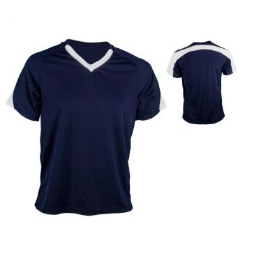 Adult Cool Mesh Soccer Jersey Shirt w/ Contrasting Back & Sleeve