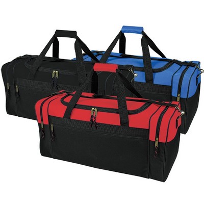 Deluxe Duffel Bag (26"x12"x11")