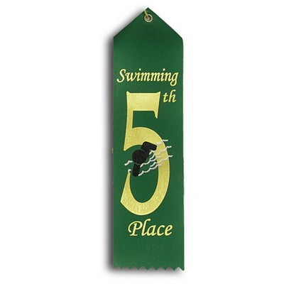 Stock Swim Event Ribbon - 5th Place