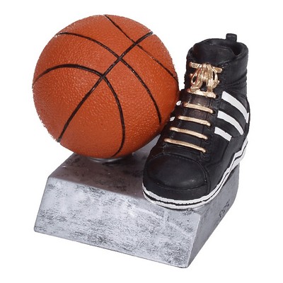 4" Basketball Color Tek Resin Trophy