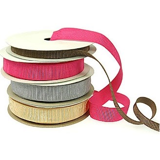 3/8" Stretch Grosgrain Ribbon