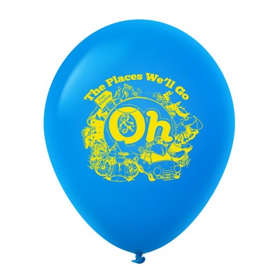 9" Custom Printed Latex Balloons - Standard Colors