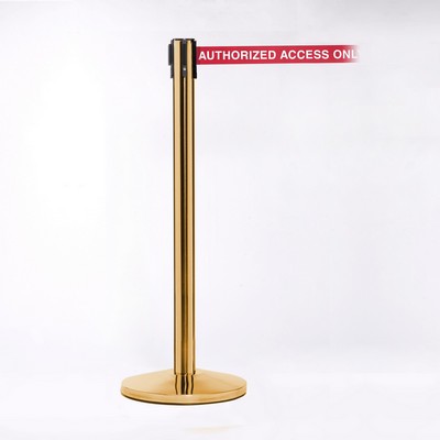 Brass Pole 11' W/ Heavy Duty Belt/Lock