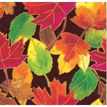 Autumn Leaves Feminine Gift Wrap (833')