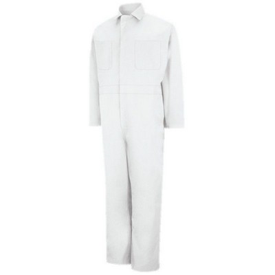 Red Kap™ Men's Twill Action Back Coverall - White