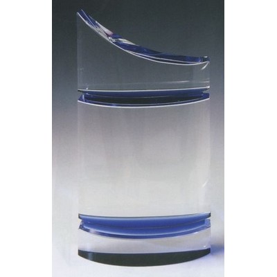 Blue Crystal Sparkle Award (9"x5")