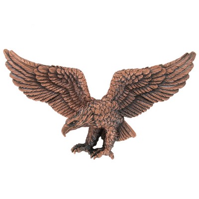 9½" Antique Finish Eagle Plaque Mount