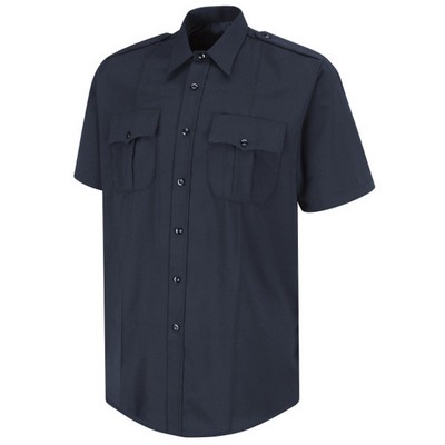 Horace Small - Men's New Generation Stretch Short Sleeve Dark Navy Shirt