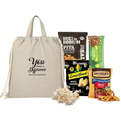 Eco Friendly Bag with Snacks