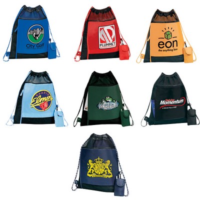 Sportive Drawstring Duffle Bag