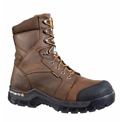 8" Carhartt® Men's Rugged Flex® Waterproof Insulated Composite Toe CSA Work Boots