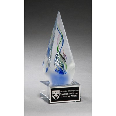 Arrow Shaped Art Glass Award (2 5/8"x7 1/8")