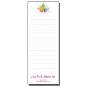 Full-Color Notepads - 50 Sheets (3" x 8")