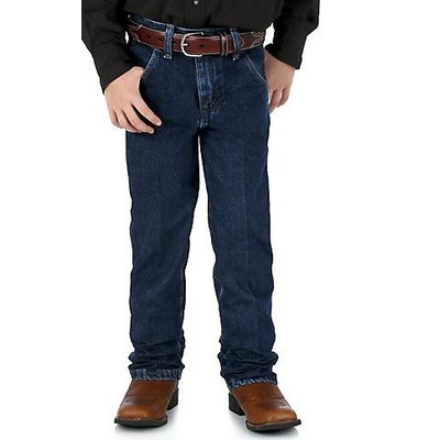 Wrangler® Boy's Dark Indigo Blue Cowboy Cut® Original ProRodeo Jeans