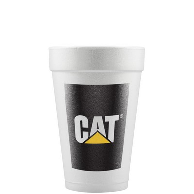 20 Oz. Foam Cup - White - Digital