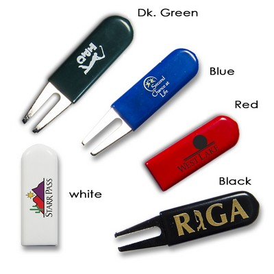 Rubber Grip Bent Fork Divot Tool w/ Free Setup