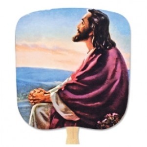 Christ at Dawn Stock Religious & Inspirational Fan