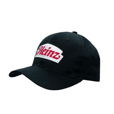 Brushed Cotton Cap (Embroidered)