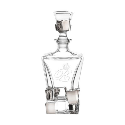 Westgate Platina Crystal Decanter (28 oz.)