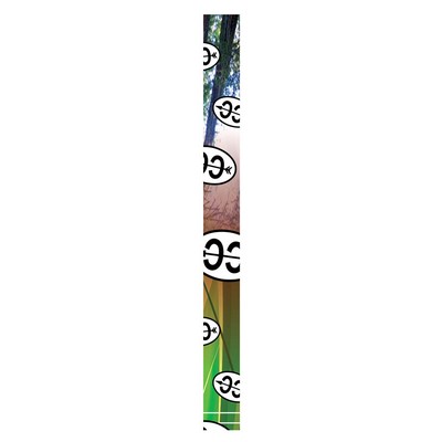 7/8" Stock CROSS COUNTRY Poly-Satin Sublimated Neck Ribbon