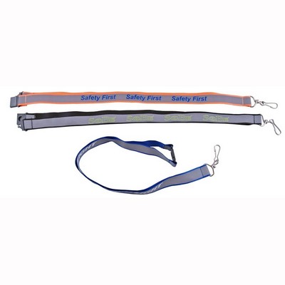 Safety Reflective Lanyard (Screen Print)