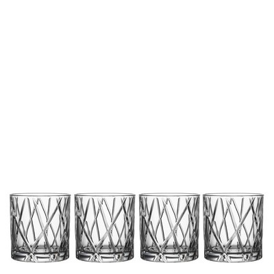 11 Oz. City Double Old Fashioned Glasses (Set of 4)