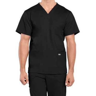 Cherokee Men's Professionals 4 Pockets V-neck Scrubs Top