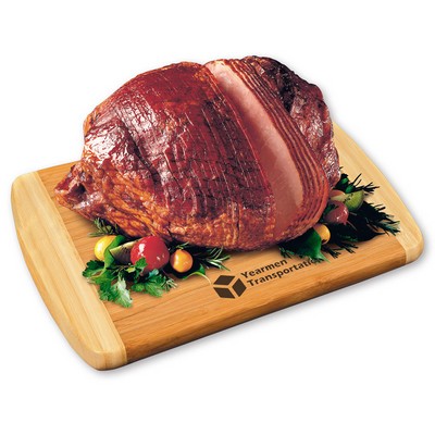 Spiral-Sliced Whole Ham w/Bamboo Cutting Board