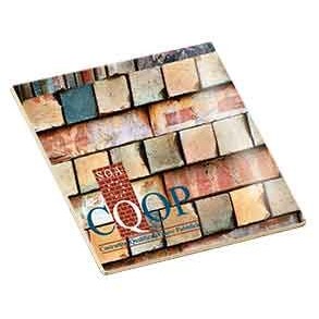 Full Color Square Ceramic Tile, 4 1/4"H x 4 1/4"W