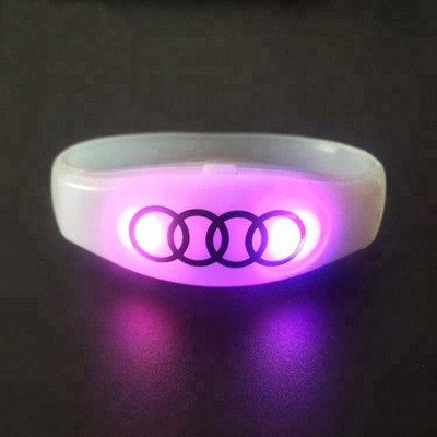 Double LED Silicone Bracelets Wristbands