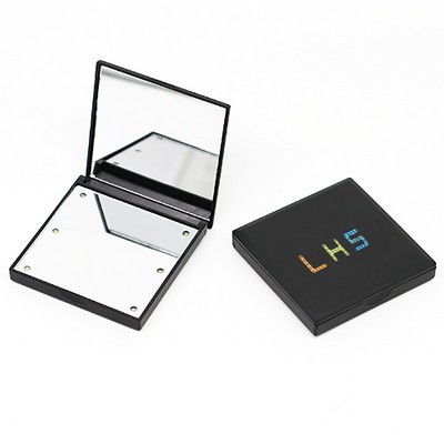 Lighted Folding Travel Makeup Mirror