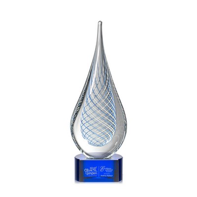 Beasley Award on Blue Base - 9½"