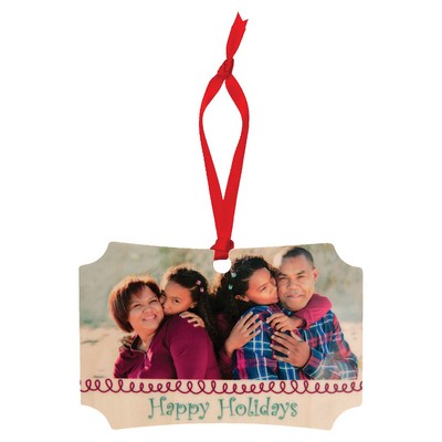 Berlin Matte Maple Sublimatable Ornament (4" x 2.75")