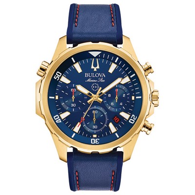 Bulova Watches Men's Sport Strap from the Marine Star Collection