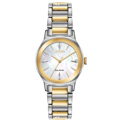 Citizen Ladies' Eco-Drive Axiom Diamond Watch, Two-tone