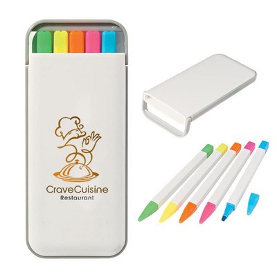 5-In-1 Highlighter Set