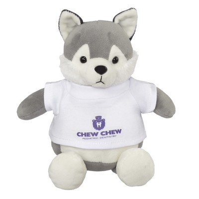 6" Mini Me Harlow Husky w/T-Shirt