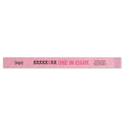 Breast Cancer Awareness - Seed Paper Wristband