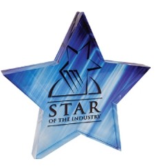 Sublimated Acrylic Recognition Award (5"x 5")