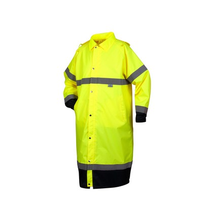 Pyramex Premium Hi-vis Rainwear Coat