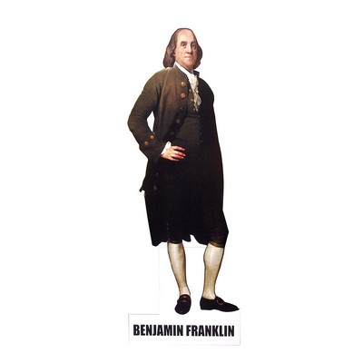 Benjamin Franklin Cardboard Cutout Stand Up| Standee Picture Poster Photo Print