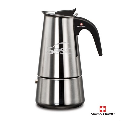 Swiss Force® Dolce Espresso Maker - S/Steel