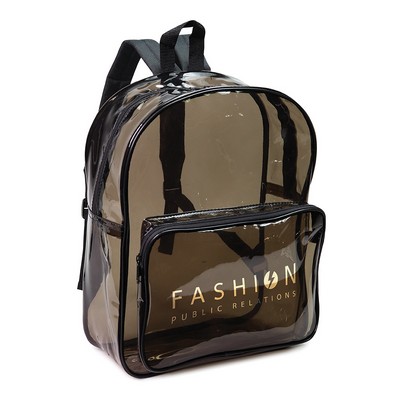 Translucent Black Backpack