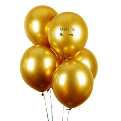 12" Metallic Balloon