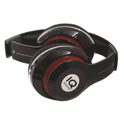 Supersonic® Bluetooth® Wireless Stereo Headphones w/Mic (Black)