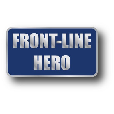 Stock COVID-19 Front-Line Hero Lapel Pins