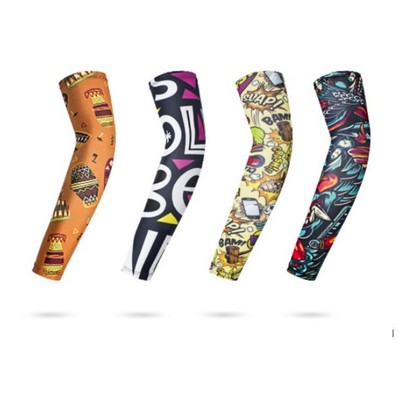 Full Color Compression Arm Sleeves - Small