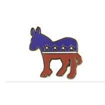 0.75" Democrat Stock Pin