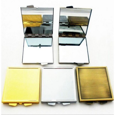 Square Shape Compact Cosmetic Mirror Purse Mirror