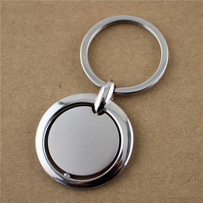 360° Rotatable Circle Keychain